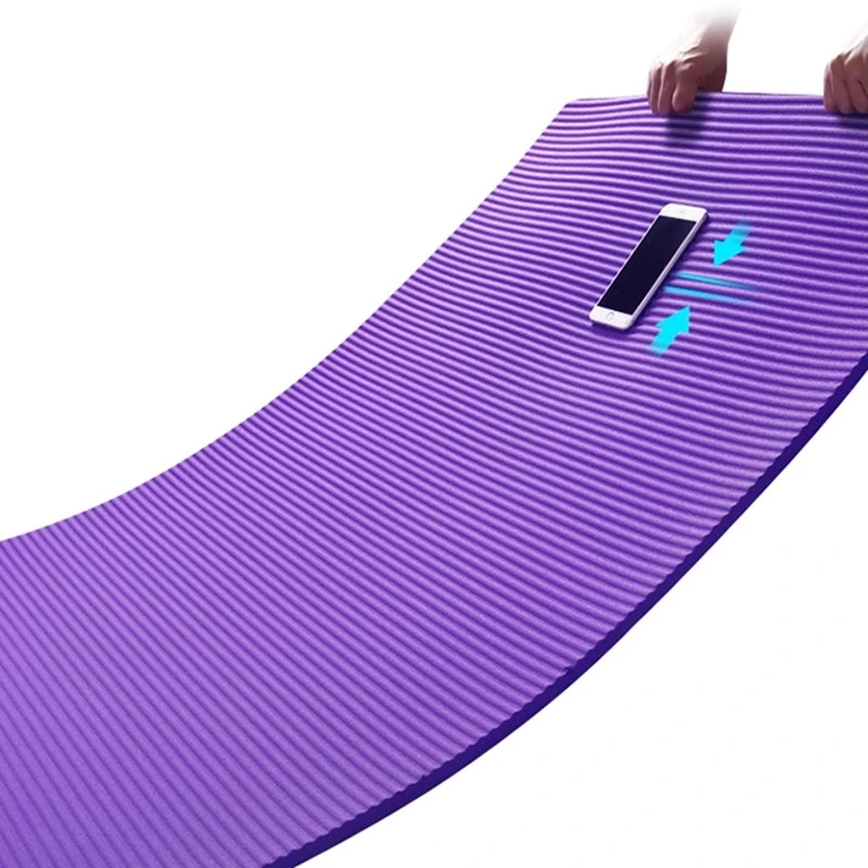 Custom Printed Eco Friendly Natural Rubber Foldable Fabric Suede Microfiber TPE Yoga Mats