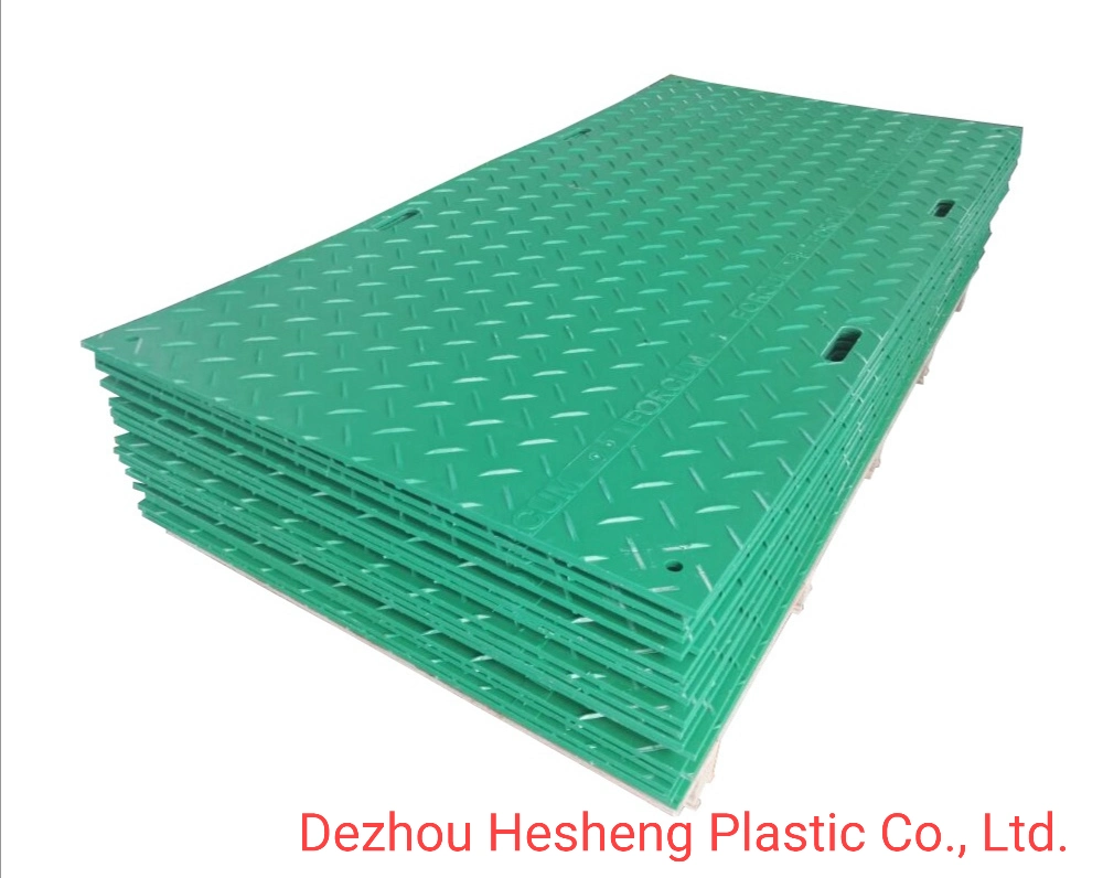 Construction Road Mats, PE Bog Mats, Swamp Protection Ground Mats