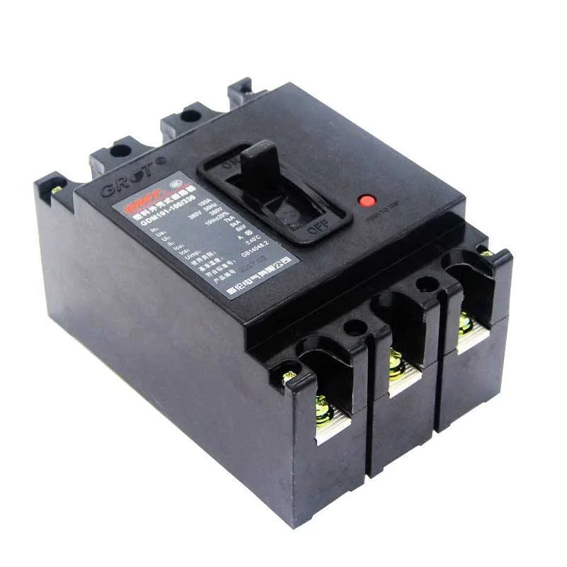 Thermal Magnetic Circuit Breaker 3p MCCB 80/100A