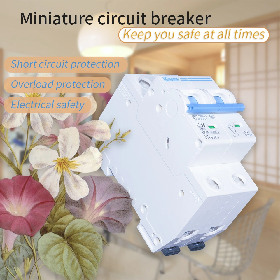 High Quality Prefab Houses Low Voltage Circuit Breaker MCB Miniature Circuit Breaker