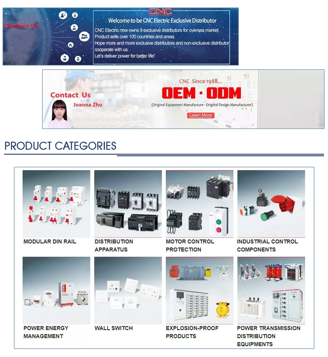 Wholesale Low MOQ 1p 2p 3p 4p 20A MCB 1p 2p 3p 4p 100A MCB 1p 125A 10ka Circuit Breaker/MCB