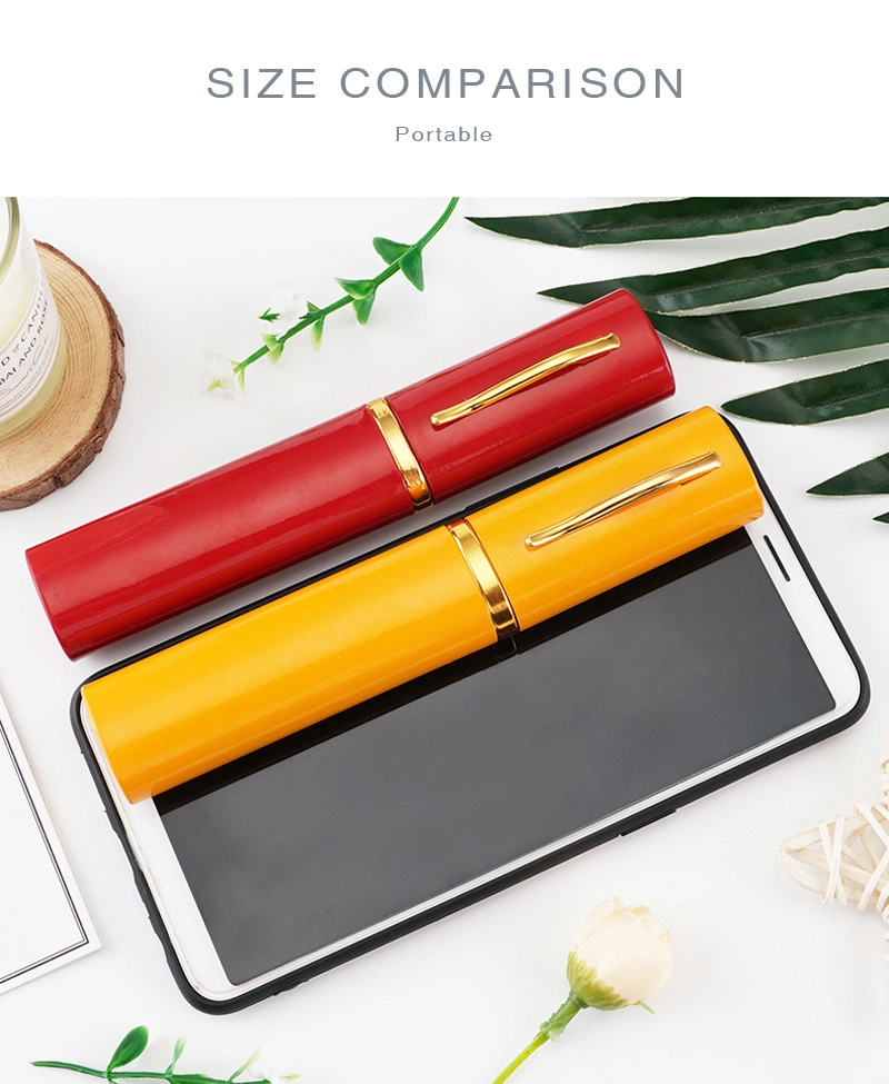 Professional Unisex Glasses Case for Reading Glasses; Portable Folding Glasses Holder for The Old