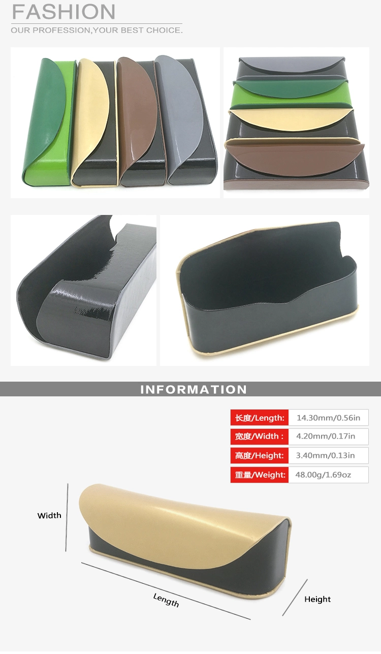New Design Square Shape Folding Reading Glasses Eyewear Eyeglasses Sunglass Sunglasses Case Box Case