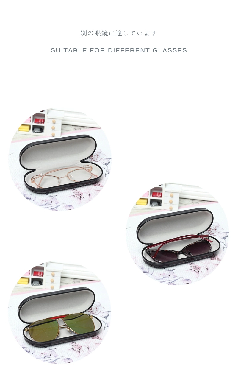 Shining, Lacquered, Hard Protective Case for Reading Glasses, Sunglasses; Customized Eyeglasses Case