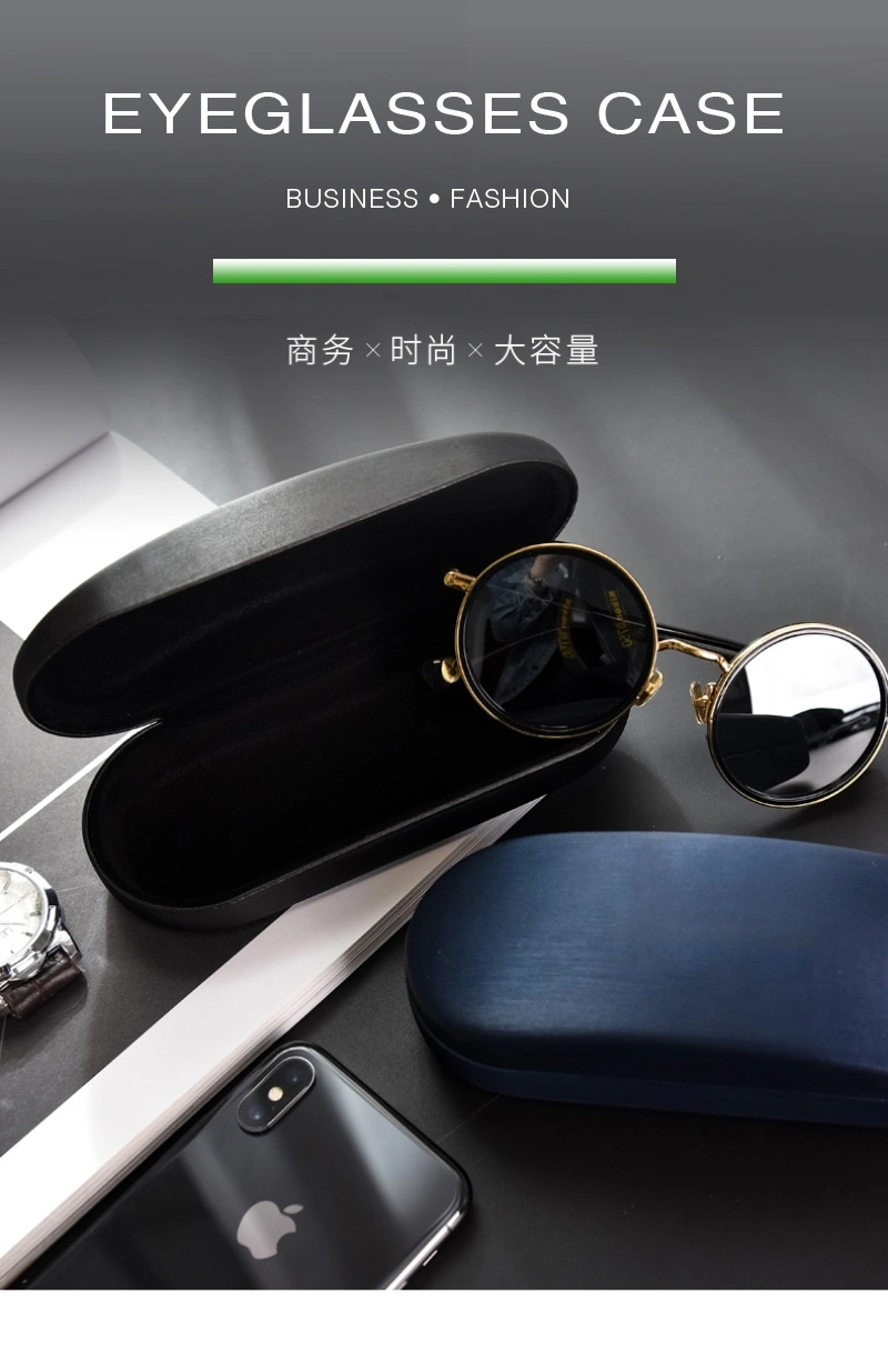 Wholesale Business Hard Shell Protective Case with Embossed Logo for Reading Glasses and Sunglasses