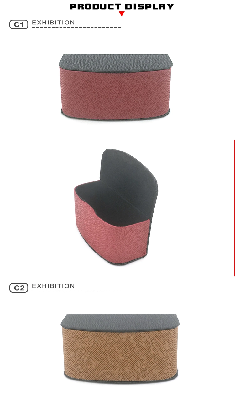 Eye Glasses Case Custom Eyewear Eyeglasses Sunglasses Case Box Plastic Folding Reading Glasses Case