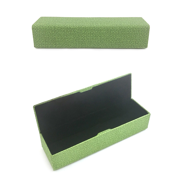 Wholesales Leather Folded Reading Eyewear Eyeglasses Sunglasses Case Boxs Packaging Glasses Case