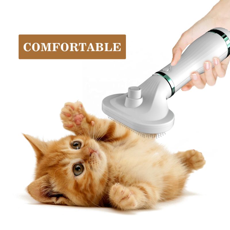 Amazon Hot Selling Dog & Cat Brush Slicker Cat Hair Brush Dryer Pet Grooming Brush
