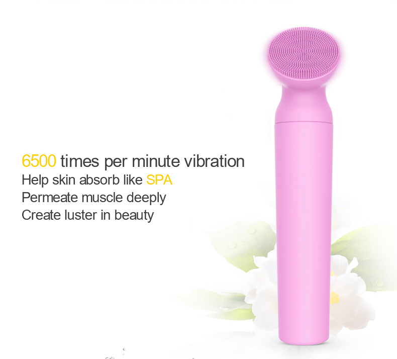 Waterproof Facial Beauty Instrument Silicone Facial Brush Cleanser/ Face Brush