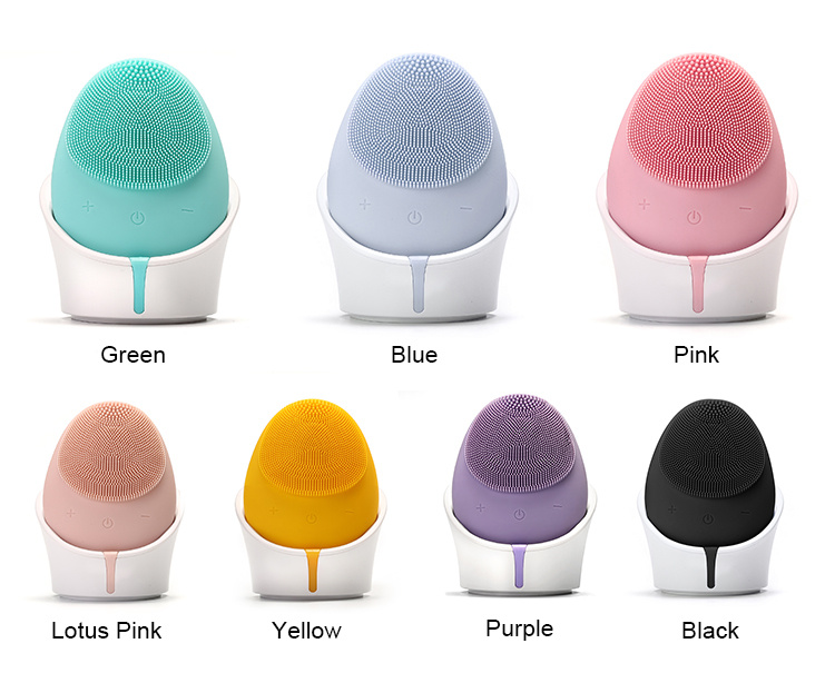 Ketrina Facial Cleansing Brush Heads Mini Electric Facial Cleansing Brush