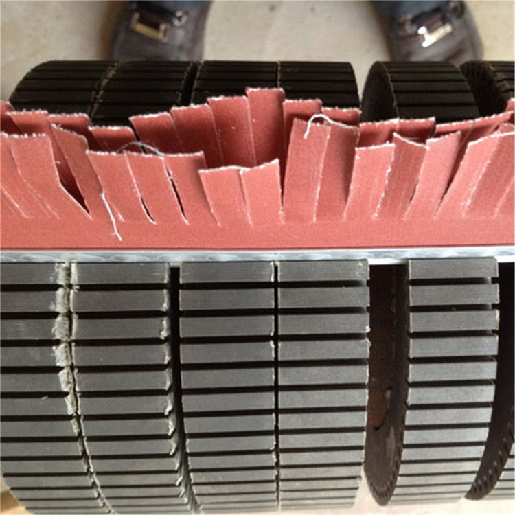 300mm Outer Diameter Wood Sandpaper Polishing Brush
