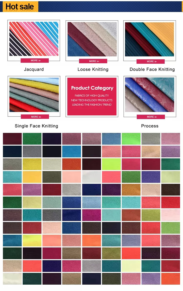 China Manufacture Single Jersey Knit Fabric T Shirt Bunchy Yarn Twill Pique Fabric for Garment