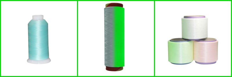 China 600 Denier Chunky Polyester Filament Yarn Hand Spun Silk High Best Brushed Luminous Fluorescent Acrylic