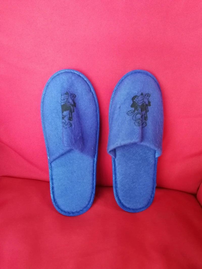 Airline Hotel or Travel Custom Indoor Footwear Men Slippers Disposable Slippers