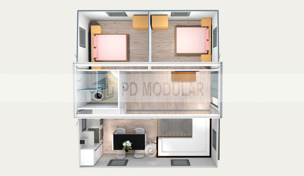 Knock Down House Workers Accommodation for Mining Camp/Prefab House