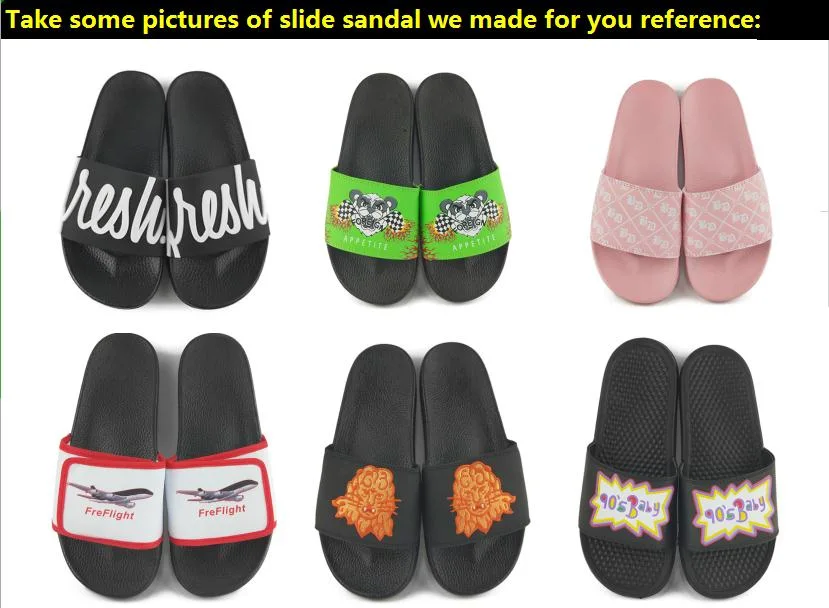 Greatshoe Custom Man Slide Slipper Summer Beach EVA Slipper Bath Anti-Slip Slide Sandal