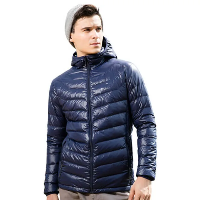 Fashion Mens Womens White Duck Down Jacket Men Ultra Thin&Light Down Coat Male