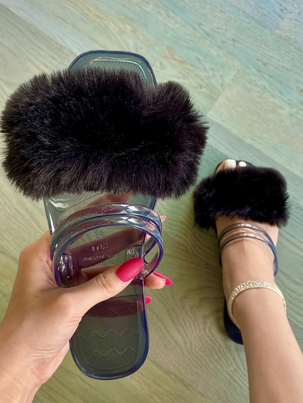 2020 Women Fur Slippers Wholesale, Slide Sandals, Beauty Fur Slippers