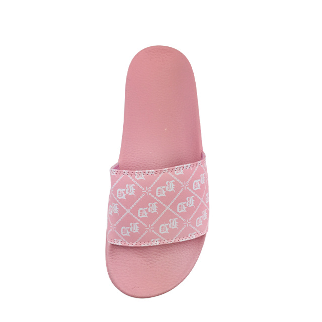 Greatshoe Custom Printed Slipper, Summer Sandal Slipper Pink Women Slipper