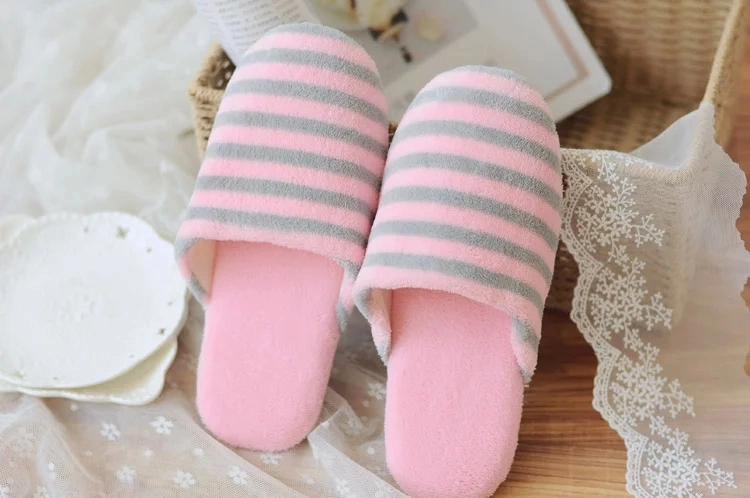 Children Indoor Slippers Soft Feeling Kid Fur Slides Fox Fur Sandals