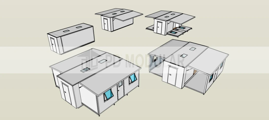 Knock Down House Workers Accommodation for Mining Camp/Prefab House