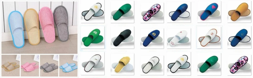 PP Disposable Non-Woven Slipper Open Toe and Close Toe