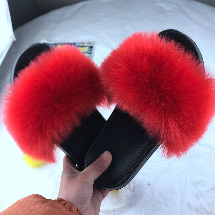 Ladies Shoes, Fur Slippers, Women Slippers