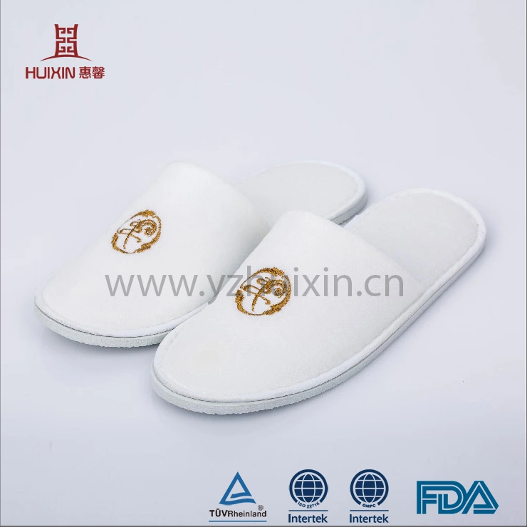 Hot Sale Cheap Custom SPA Slipper, Terry Disposable Hotel EVA Slipper