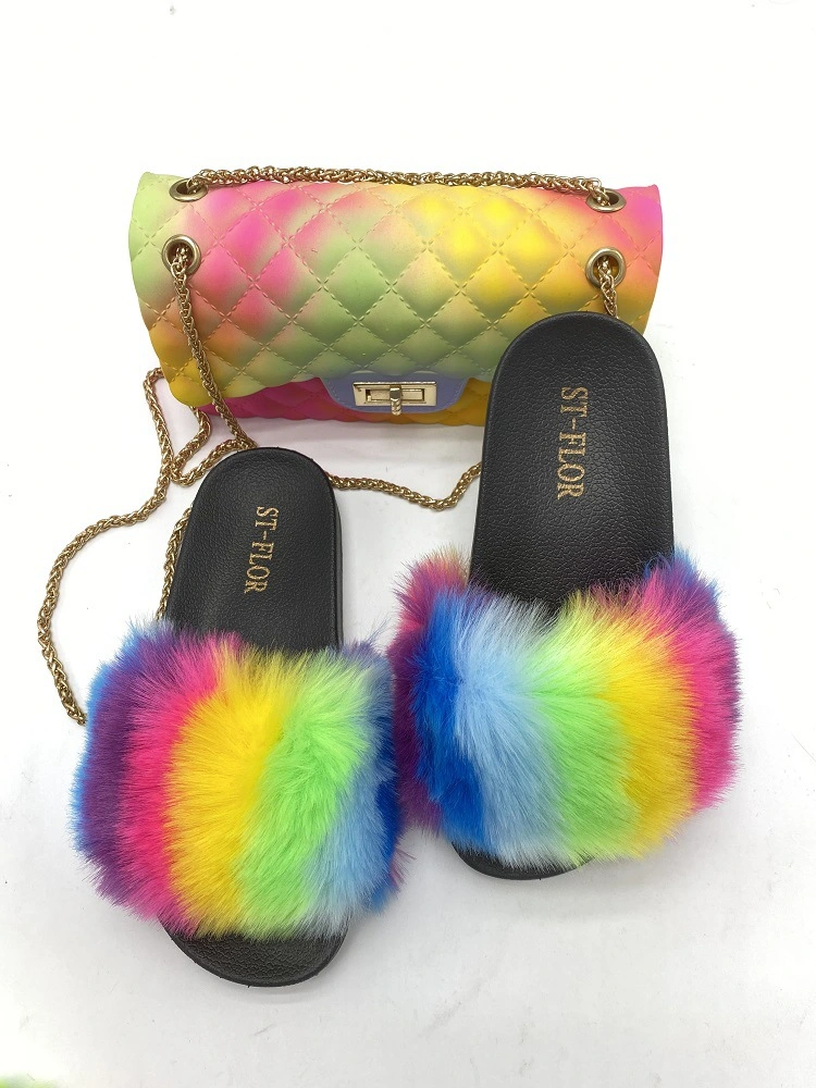 Wholesale Fur Slippers, Wholesale Fur Slides Sandals, Cheap Sale Women Slippers