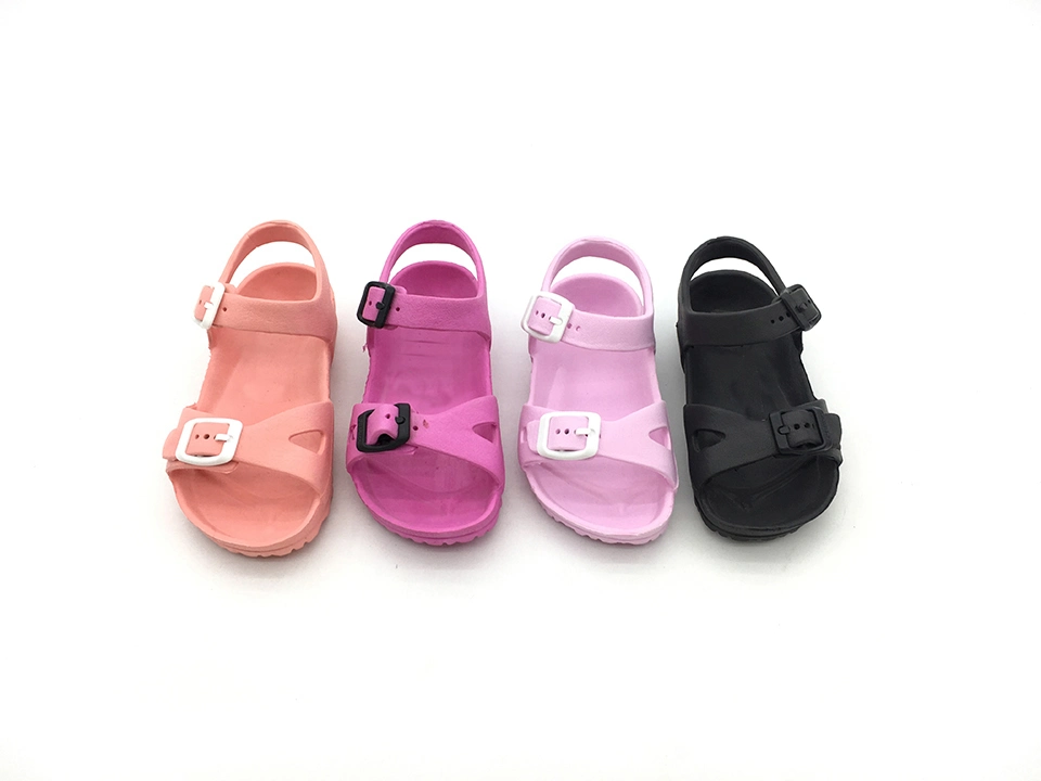 Jelly Sandals Baby Shoes Outdoor Slippers for Children Glitter Shiney Flower Upper Sandals