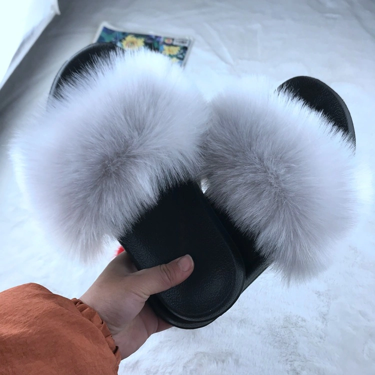 Ladies Shoes, Fur Slippers, Women Slippers