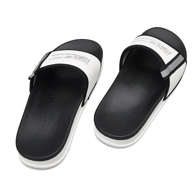 New Design Fashion Strap EVA Foa Summer Sandals Man Logo Custom Fancy Slides Slippers