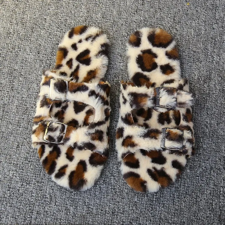 Wholesale Soft Fur Slippers, Cheap Price Women Sandals, Big Size 11 Ladies Slippers