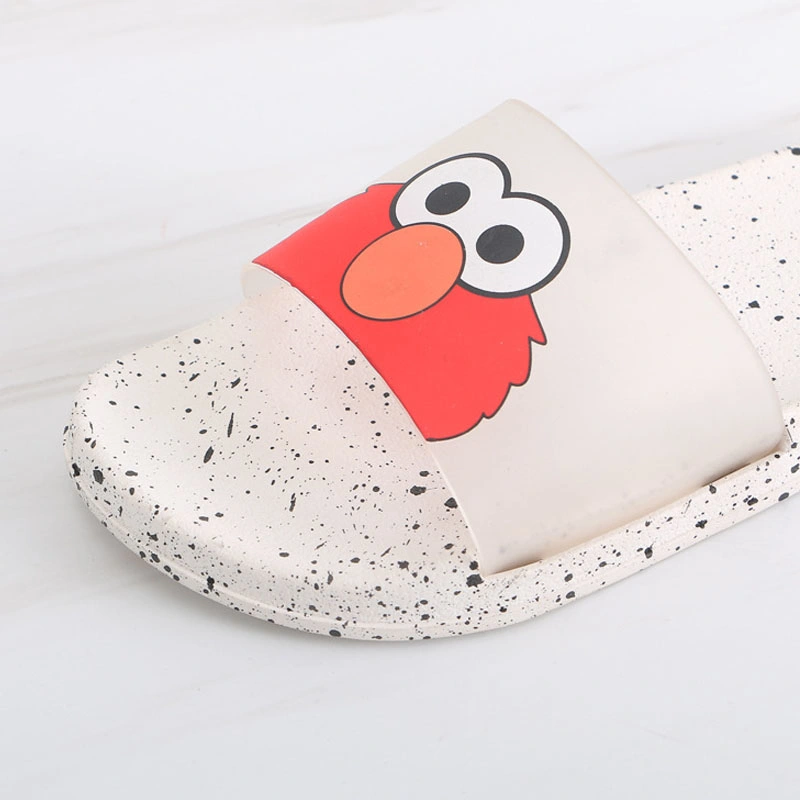 Beach Indoor PVC Slide Slipper Animal Print Cute Chick Woman Lady Slide Sandal Slippers