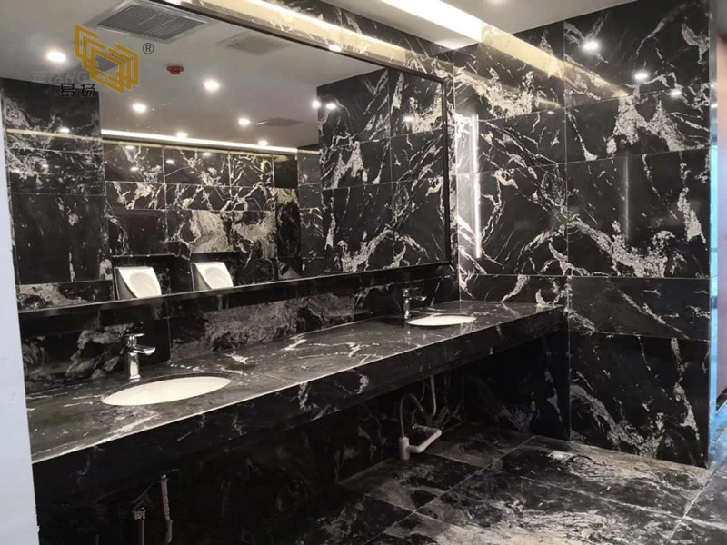 Natural Stone Royal Ballet Black Granite Stone for Bathroom Countertop/Flooring/Wall