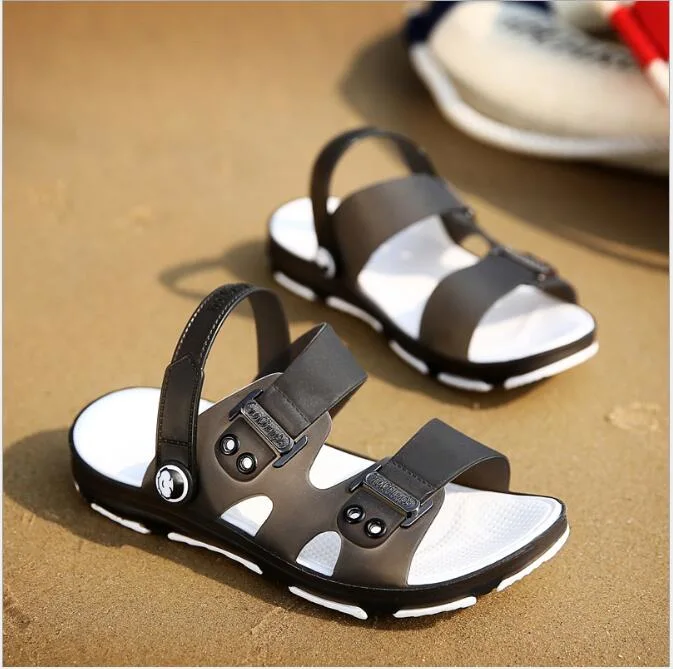 Kids Eco Sandals Casual Slippers Outdoor Flip-Flop Loafers Green Sandals