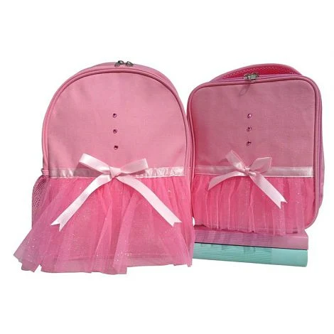 Lovely Girl Pink Ballet Tutu Bags for Day Care/School/Dance Class Backpack