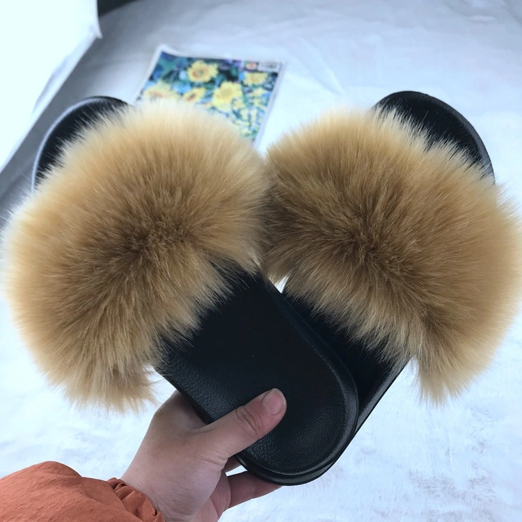 Ladies Shoes, Fur Slippers, Women Slippers