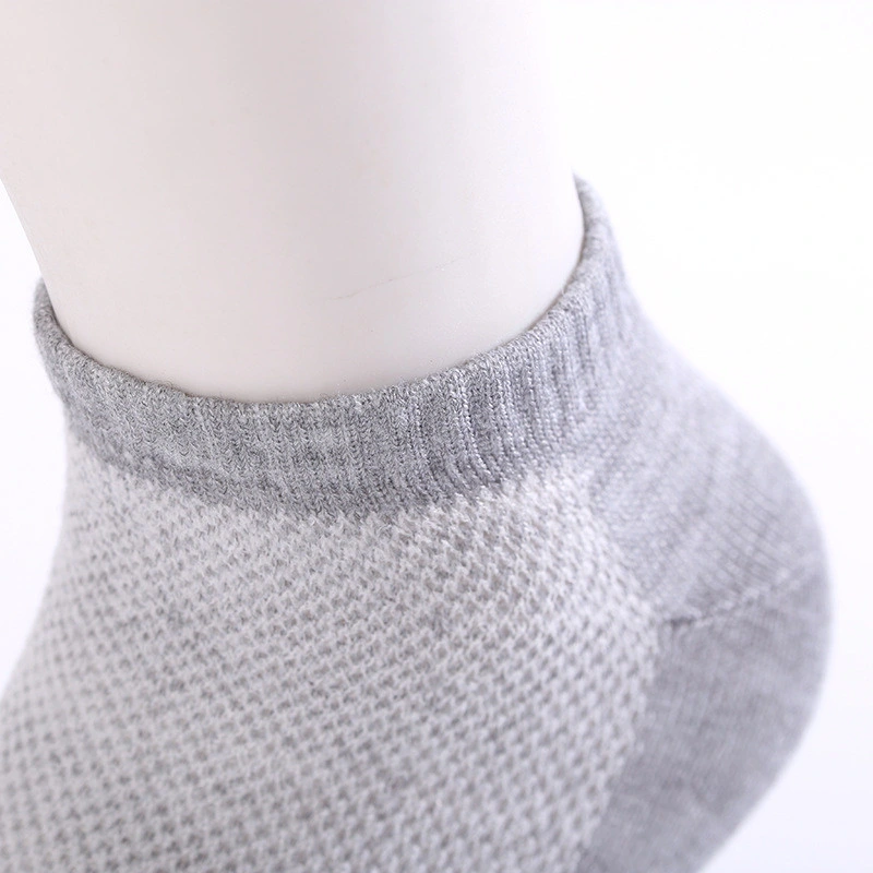 Ankle Socks Custom Athletic Ankle Socks Mesh Fabric Cotton Spandex Summer Ankle Socks