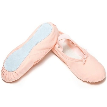 Wholesale Ballet Shoe Full Sole Black Canvas Ballet Shoes,