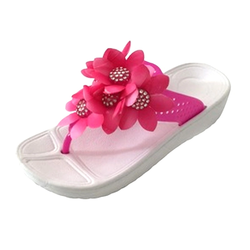 High Platform Fashion Chappal Design Womens Slippers Flower Dress Flip Flops Slipper Outdoor Beach Walking Sandals