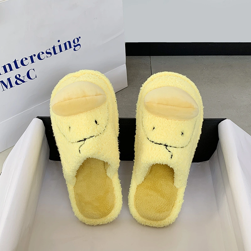 2020 Women Wholesale Fur Slippers Lovers Indoor Sandals Women Fashion Slides Warm Sandals Men Indoor Slippers