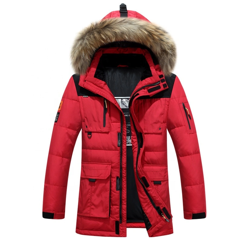 New Launched 100% Polyester Fabric Down Filled Jacket Custom Puffer Down Jacket Mens