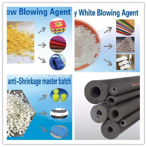 White Blowing Agent/ Chemical Foam Additive Foaming Agent for Shoe Soles, Slippers and Profiles