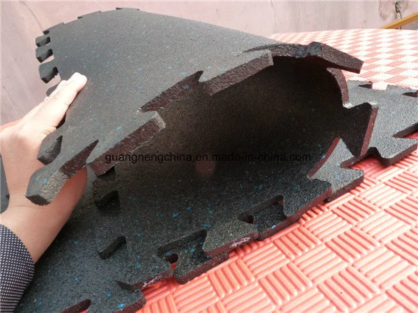 Rubber Gym Flooring Mat, Gymnasium Flooring Mat, Interlocking Gym Rubber Floor Mat