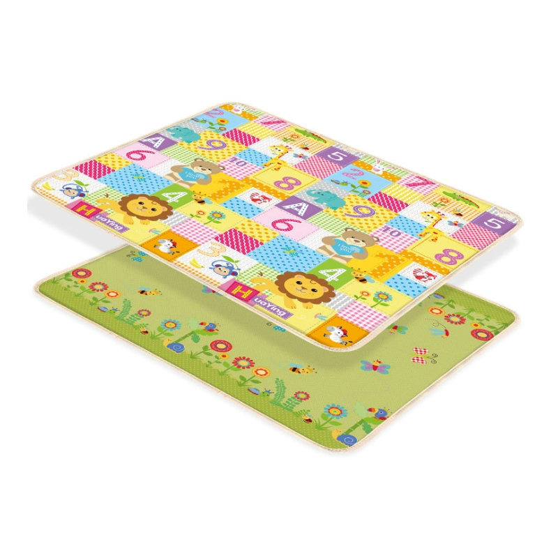 Foldable Anti-Slip Play Mat Toy for Kids 2 Years up Storage Box Educational Learning Toy Color Number Vehicle Recognition Mat for Children Baby Boys Girls