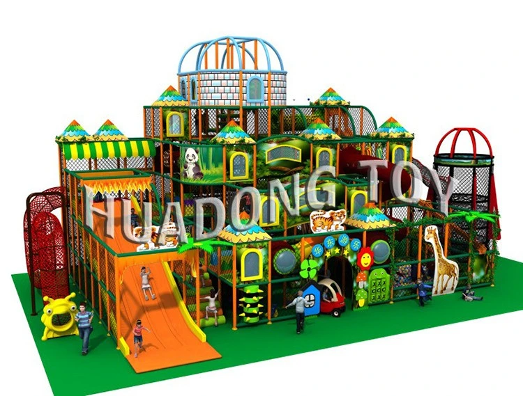 Children Commercial Plastic Indoor Playground Equipment Parts, Kids Soft Play Games Naughty Castle