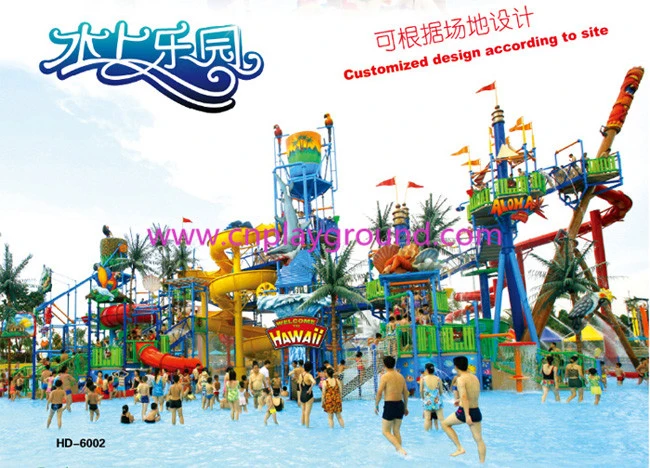 Amusement Park Outdoor Gigantic Water Playground Equipment (HHK-10401)