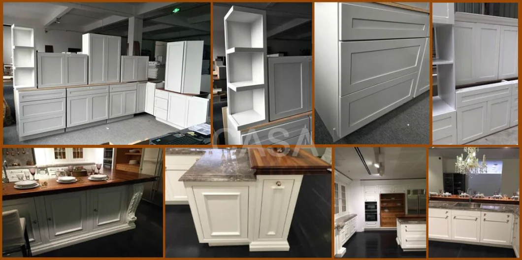 MDF Melamien Door Modern Small Kitchen Cabinet Design Custom Cabinet