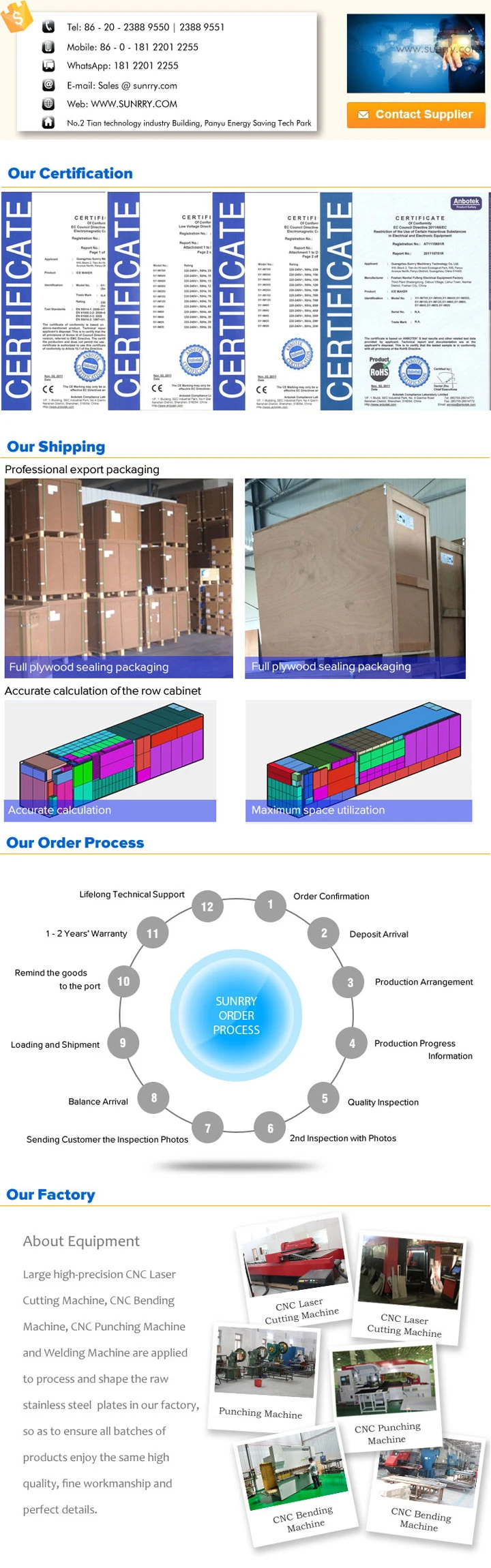 Supermarket Refrigerator Beverage Cooler Drink Fridge